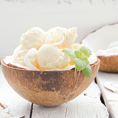 Vegan Coconut Ice cream